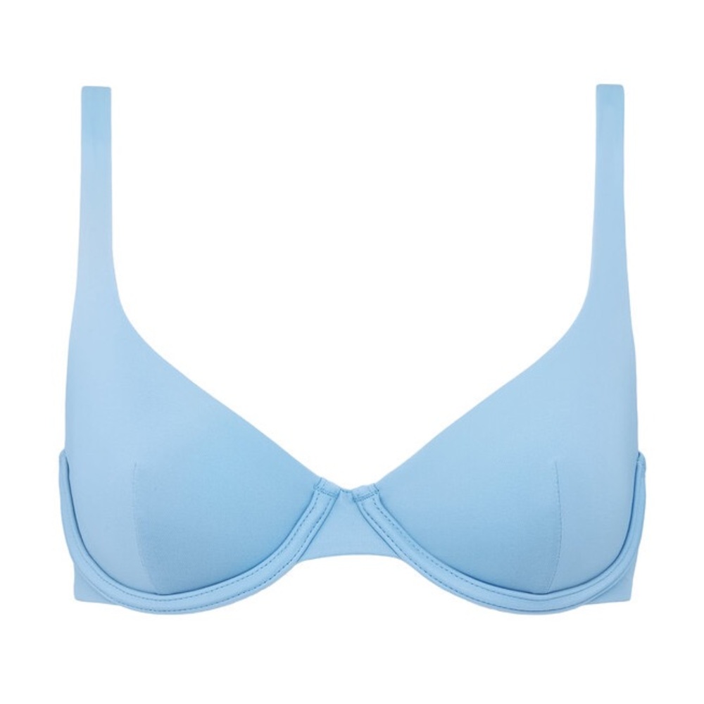 CUUP The Scoop Swimsuit top in Cloud NWT